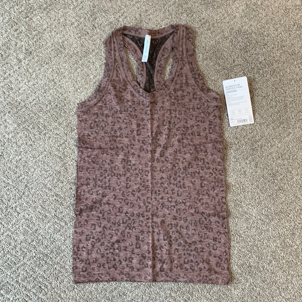 Athleta Momentum Printed Tank Sz XS NWT